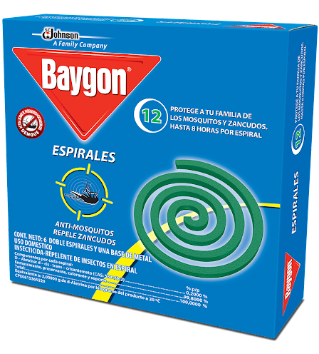 Repelente Baygon Espiral 12Und