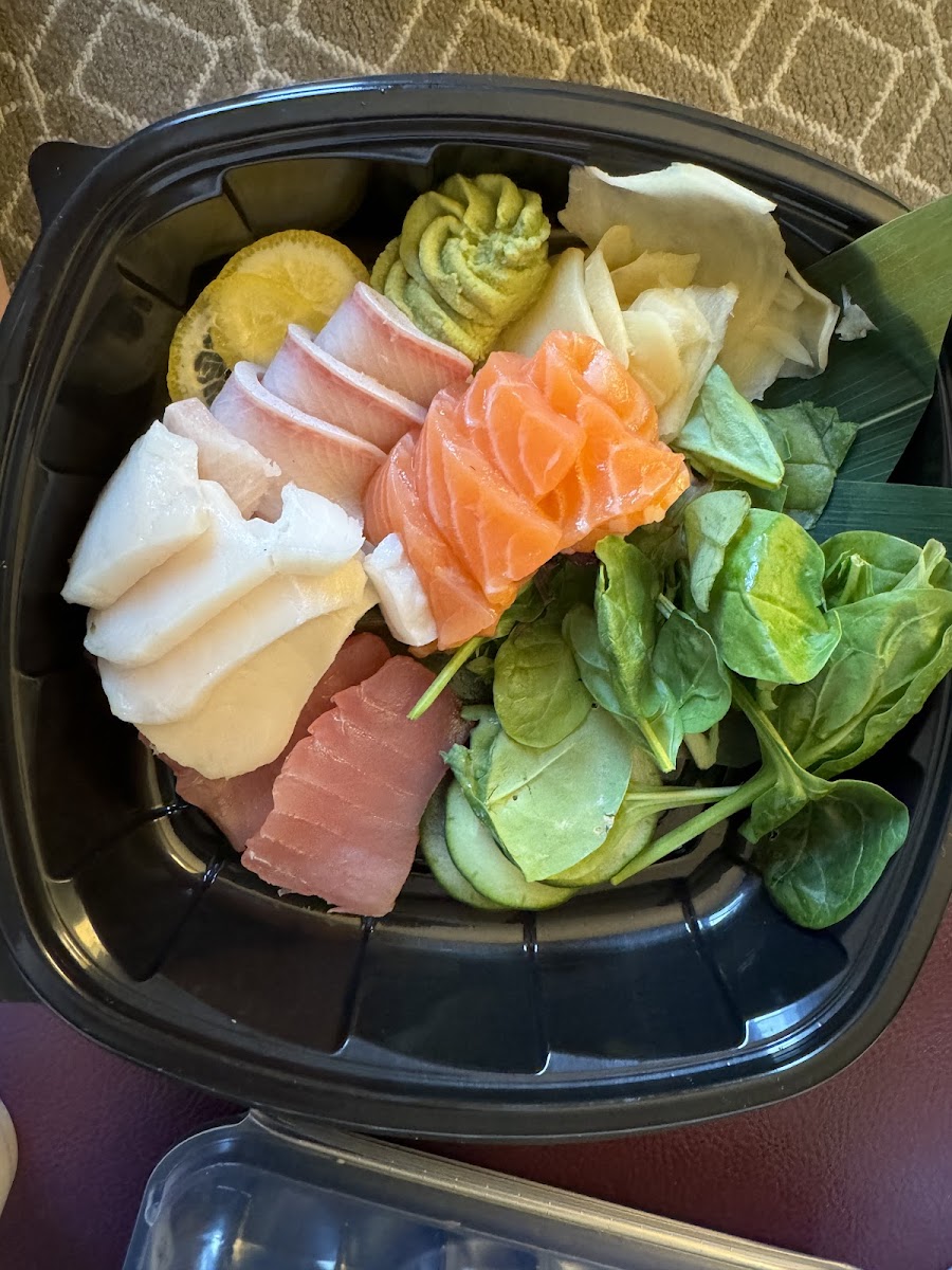 Sashimi Dinner to go order