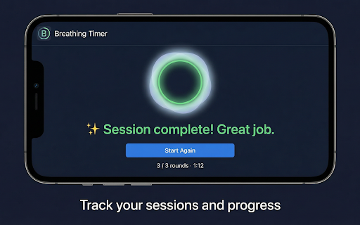 Breathing Timer — Calm & Focus screenshot 3