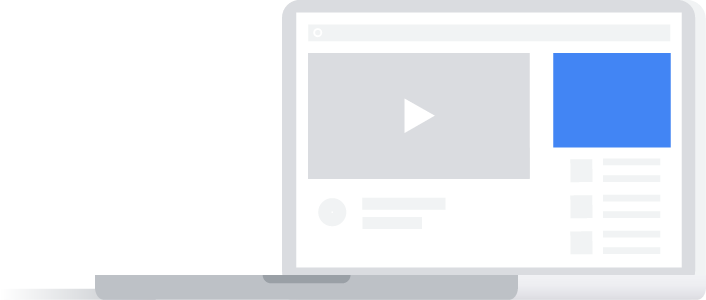 Exemplo de um anúncio em vídeo complementar