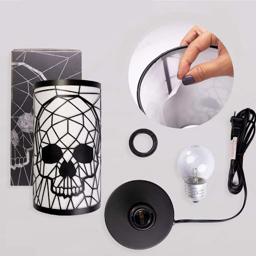 Title 4, Halloween Skull Decoration Festive Atmosphere U...