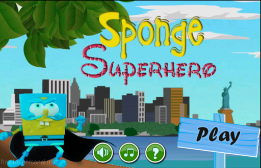 Sponge Superhero