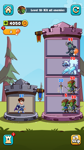 Screenshot Hero Tower Wars - Merge Puzzle