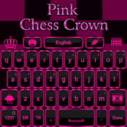 Pink Crown Keyboard theme