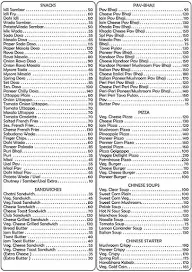 Hotel Guru Prasad menu 3