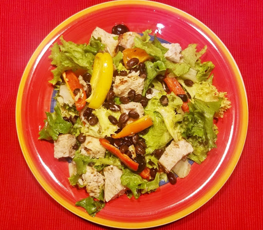 Healthy Lemon Chicken Salad is a low fat, low cholesterol, simple and healthy meal idea!  Done is just 20 minutes, it is perfect for those busy weeknights!