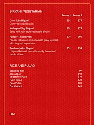 Naansense Indian Delivery Kitchen menu 2