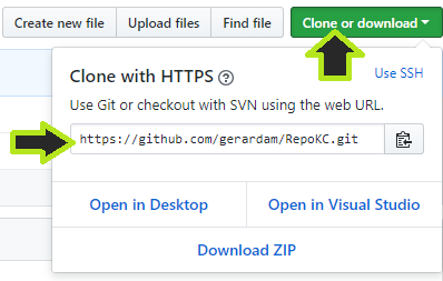 Url de github