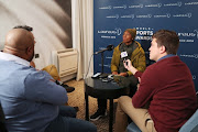 Laureus World Sportsman of the Year 2018 Nominee Athlete Caster Semenya is interviewed prior to the Laureus World Sports Awards at the Meridien Beach Plaza on February 27, 2018 in Monaco, Monaco. 