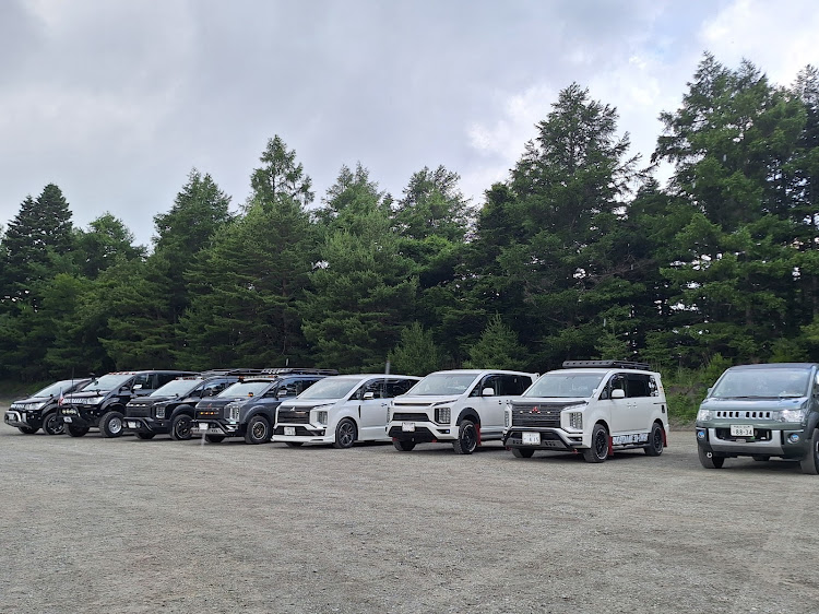 デリカD:5のDFM2025・恒例のデリカ渋滞・DFMお疲れ様でした・K-M.M・日焼けしたに関するカスタム事例の投稿画像7枚目