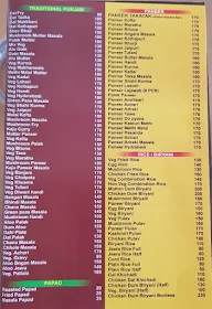 Khana Khazana menu 3