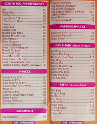 Praja Kitchen Pure Veg menu 1