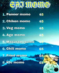 Sai Momo menu 1