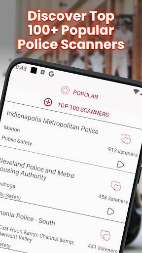 Screenshot Police Scanner Radio LIVE