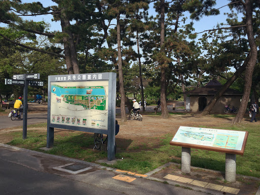 浜寺公園案内図