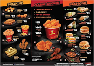 Chick Fries menu 1