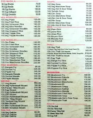 Mumbai Darbar menu 1