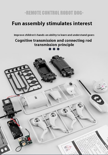 Title 5, Remote Control Mechanical Dog And Cat 2 In 1 As...