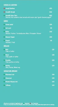 Kabab Hut - Le Meridien menu 3