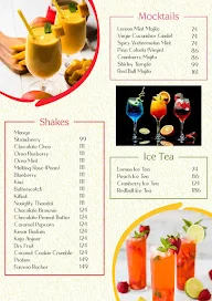 Fusion Lassi menu 7