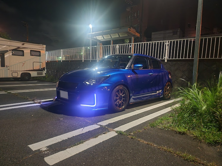 スイフトスポーツのBLITZ・夜ドライブ・夜1人撮影会・夜撮影難しいに関するカスタム事例の投稿画像3枚目