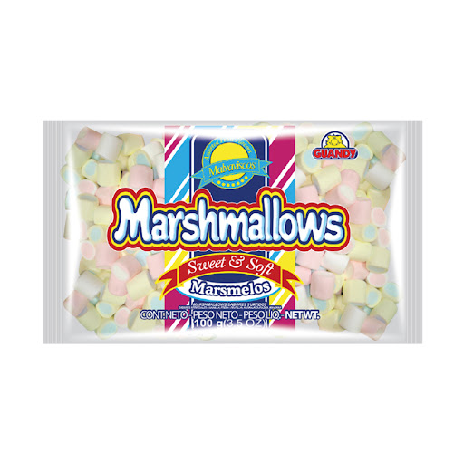 Caramelos Marshmallows Tropical Orig 100Gr  