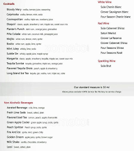 The Bar - Trident Bhubaneshwar menu 1