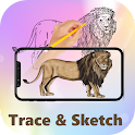 Trace & draw sketch: Trace CAM