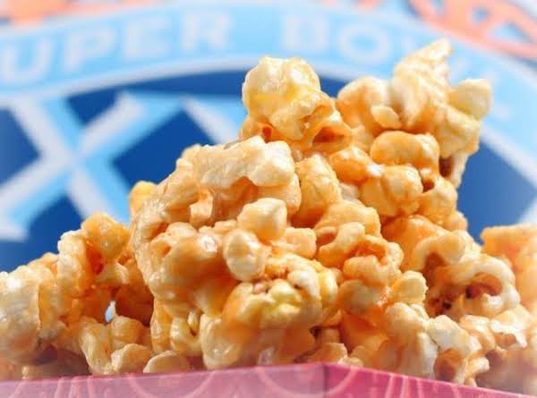 Easy Microwave Caramel Popcorn image