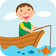 Boy Fishing - game for kids  Icon