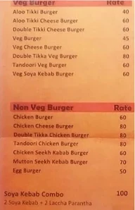 Mad Rolls menu 1