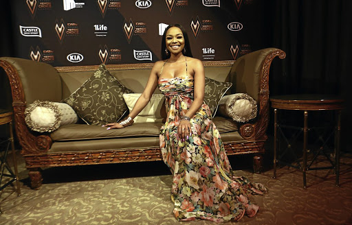 Bonang Matheba after being announced as this year's host for the DStv Mzansi Viewers' Choice Awards and nominated for the personality of the year.