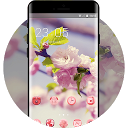 Download Theme for elegant pink flower wallpaper Install Latest APK downloader