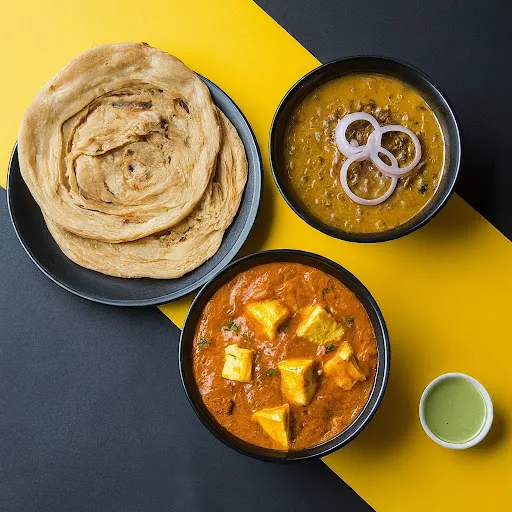 Butter Roti With Dal Makhani & Shahi Paneer