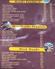 The Waffle Street menu 1