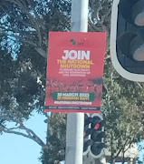 The City of Cape Town says the bill for the removal of more than 300 illegal EFF posters from street poles across the city is R154,200 so far. It will be billing the EFF. 