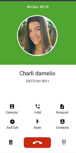 Charli damelio fake call prank