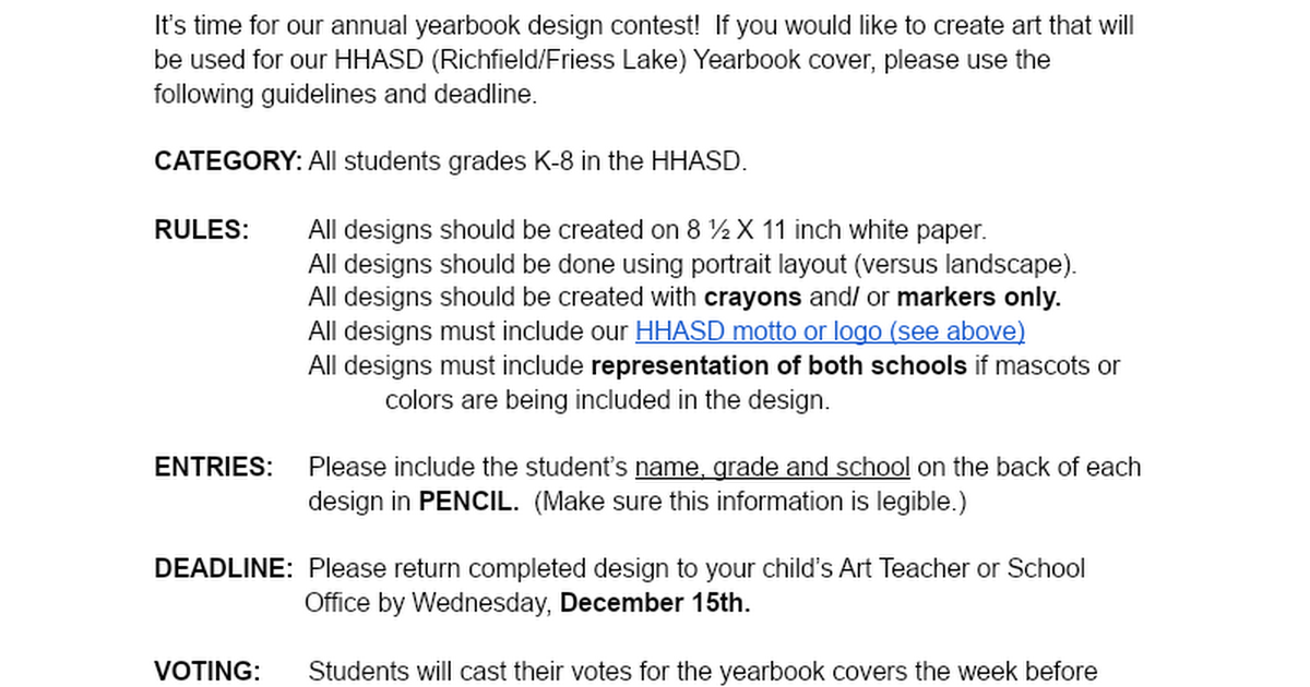 21/22 YEARBOOK DESIGN CONTEST