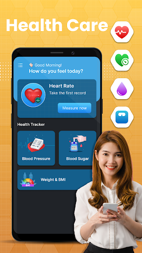 Screenshot Blood Pressure - Heart Rate