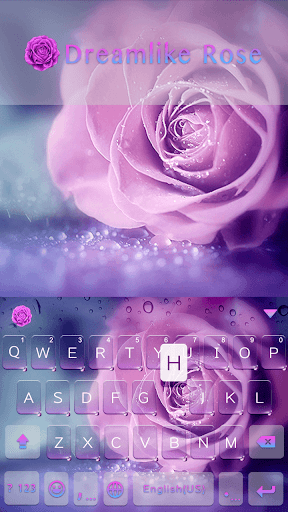 Dreamlike Rose Keyboard Theme