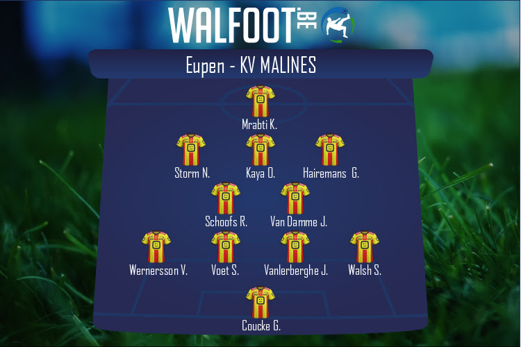 Composition KV Malines | Eupen - KV Malines (03/12/2020)