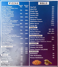 Pizza Town menu 1