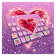 Glitter Diamond Heart Keyboard icon