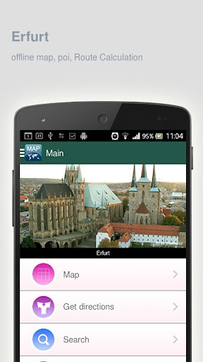 Erfurt Map offline