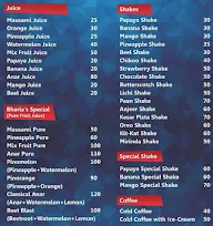 Bharia's Veg Restaurant menu 4