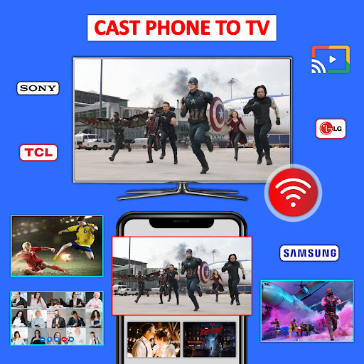 Screenshot Cast Phone to TV, Chromecast