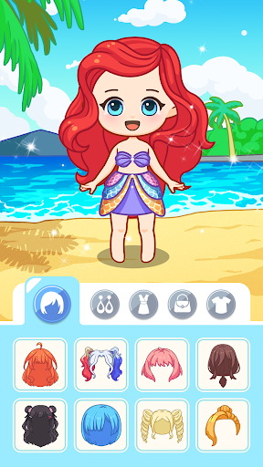 Screenshot DIY Doll Dress Up: Dream Girls