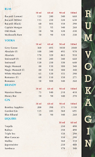 Metro 5 Family Dining And Bar menu 4