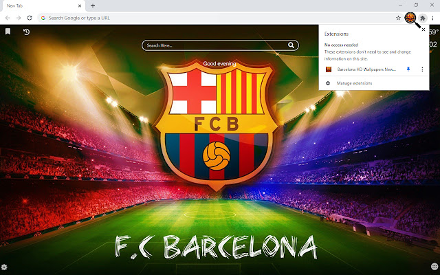 Barcelona Hd Wallpaper New Tab