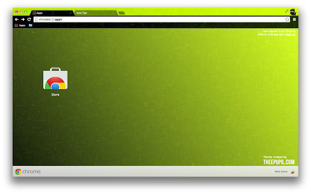 Green & Yellow chrome extension